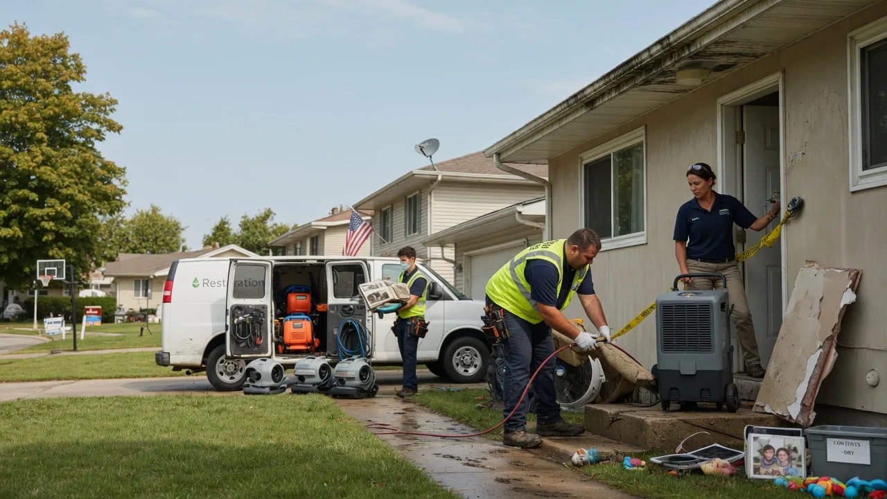 Water Damage Restoration in Allison, TX near me